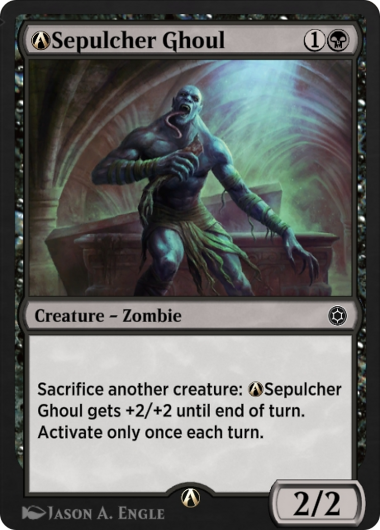 A-Sepulcher Ghoul (AFR-A-118) - Adventures in the Forgotten Realms-1