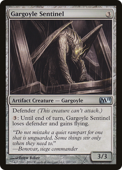 Gargoyle Sentinel [Magic 2011]-1