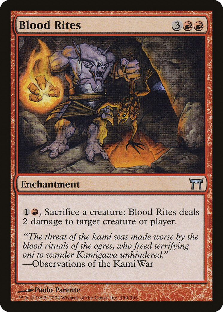 Blood Rites [Champions of Kamigawa]-1