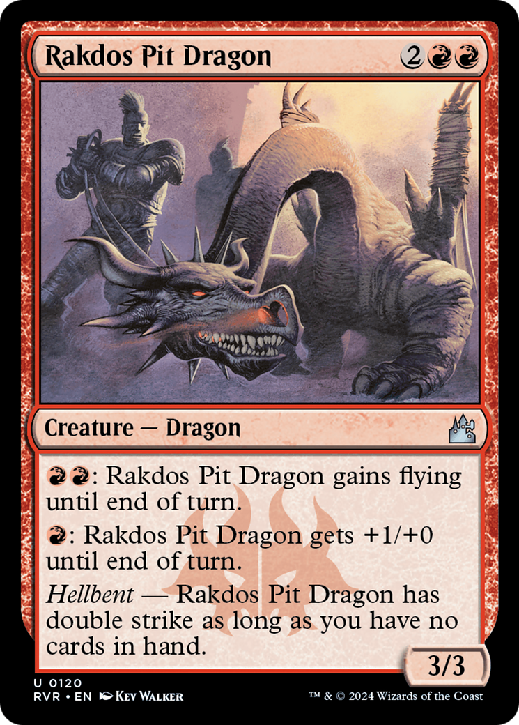 Rakdos Pit Dragon [Ravnica Remastered]-1