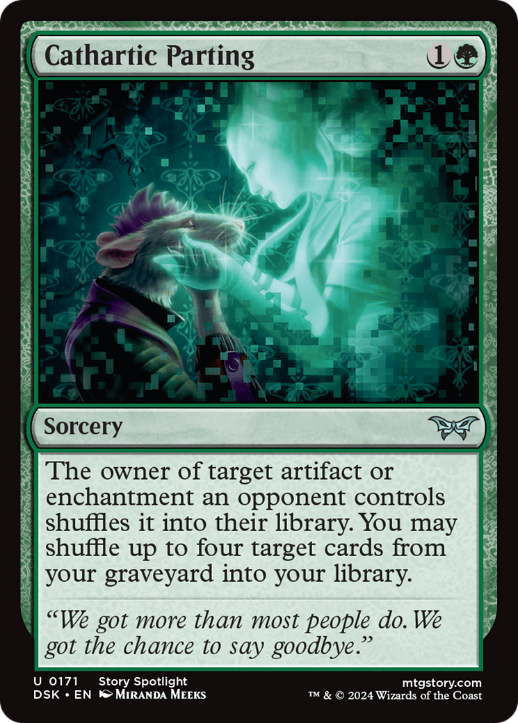 Cathartic Parting [Duskmourn: House of Horror]-1
