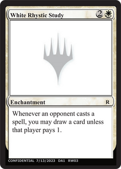 White Rhystic Study (UNK-RW03F) - Unknown Event-1