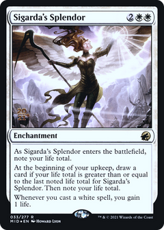 Sigarda's Splendor [Innistrad: Midnight Hunt Prerelease Promos]-1