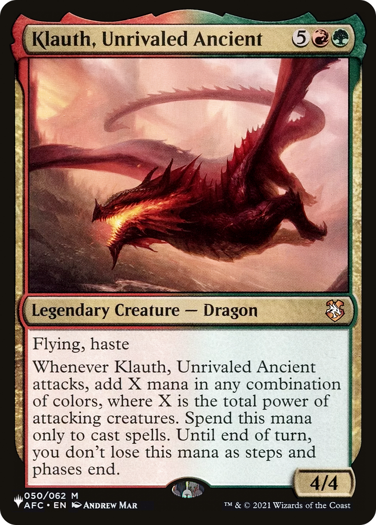 Klauth, Unrivaled Ancient [The List]-1