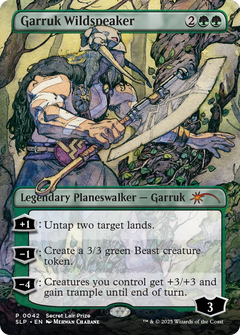 Garruk Wildspeaker [Secret Lair Showdown]-1
