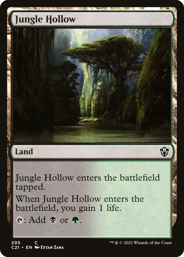Jungle Hollow [Commander 2021]-1