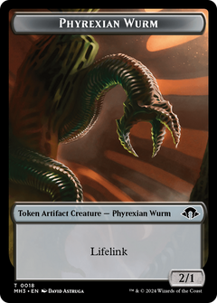 Eldrazi Spawn // Phyrexian Wurm (0018) Double-Sided Token [Modern Horizons 3 Tokens]-2