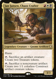 Jan Jansen, Chaos Crafter [Commander Legends: Battle for Baldur's Gate]-1