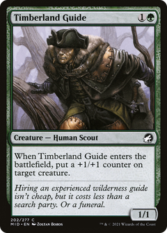 Timberland Guide (MID-202) - Innistrad: Midnight Hunt Foil-1