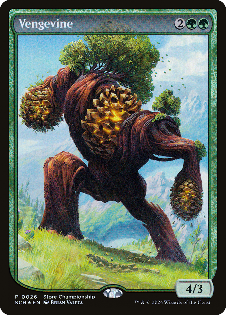 Vengevine (GAME-026) - Store Championships: (Full Art) Foil-1