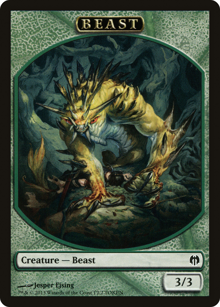 Beast Token [Duel Decks: Heroes vs. Monsters Tokens]-1