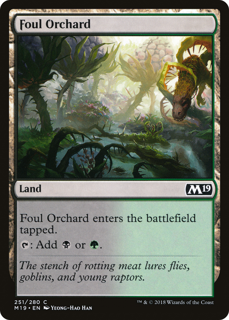 Foul Orchard [Core Set 2019]-1