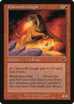 Chartooth Cougar [Scourge]-1