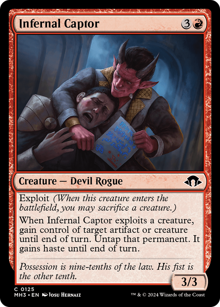 Infernal Captor [Modern Horizons 3]-1