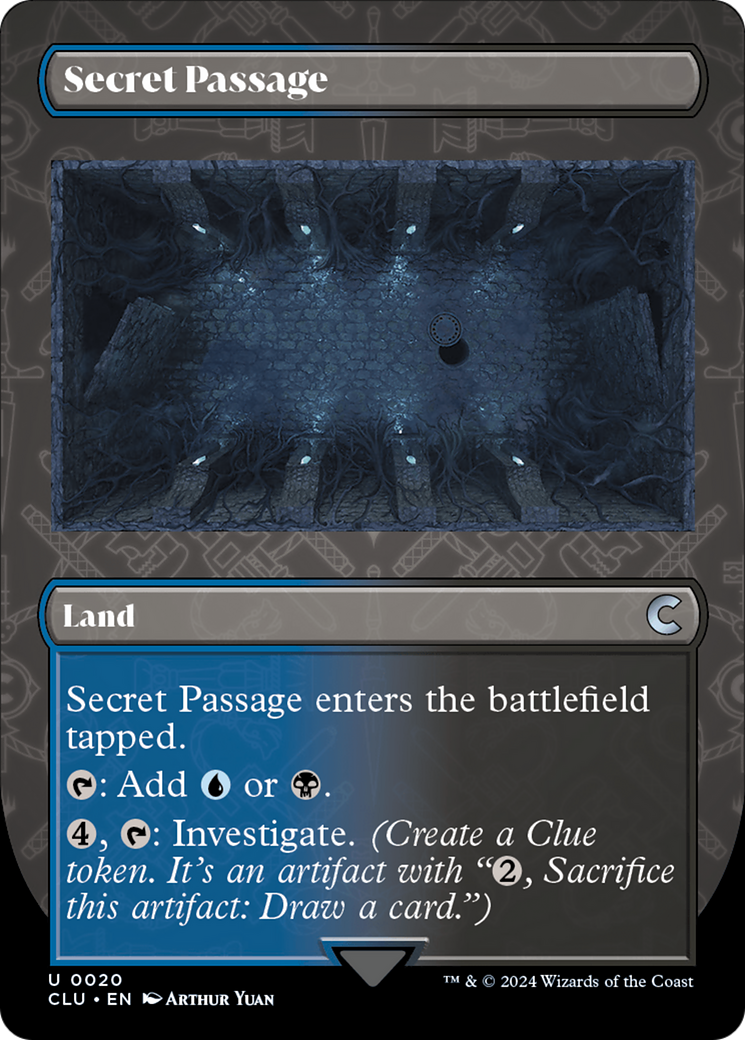 Secret Passage (Borderless) [Ravnica: Clue Edition]-1