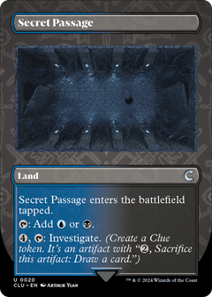 Secret Passage (Borderless) [Ravnica: Clue Edition]-1