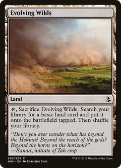 Evolving Wilds [Amonkhet]-1