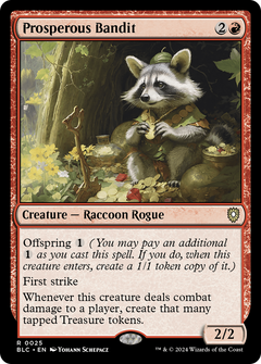 Prosperous Bandit [Bloomburrow Commander]-1