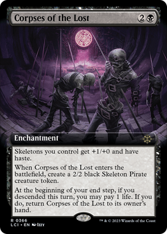 Corpses of the Lost (Extended Art) [The Lost Caverns of Ixalan]-1