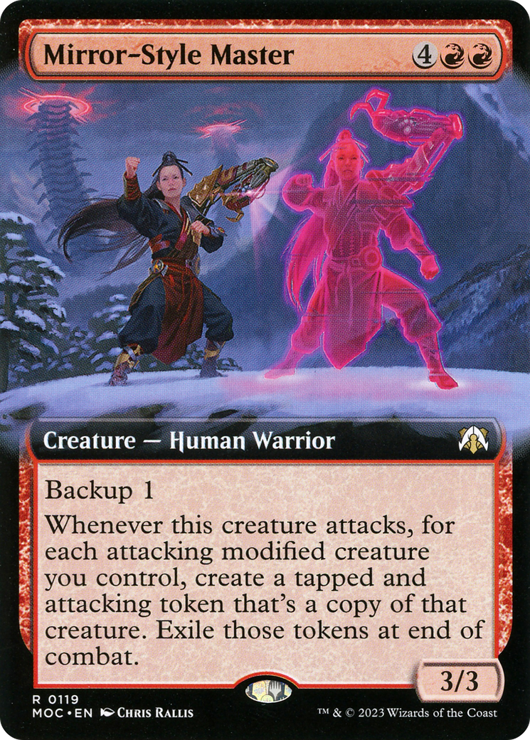 Mirror-Style Master (Extended Art) [March of the Machine Commander]-1