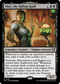 Mari, the Killing Quill [Outlaws of Thunder Junction Commander]-1
