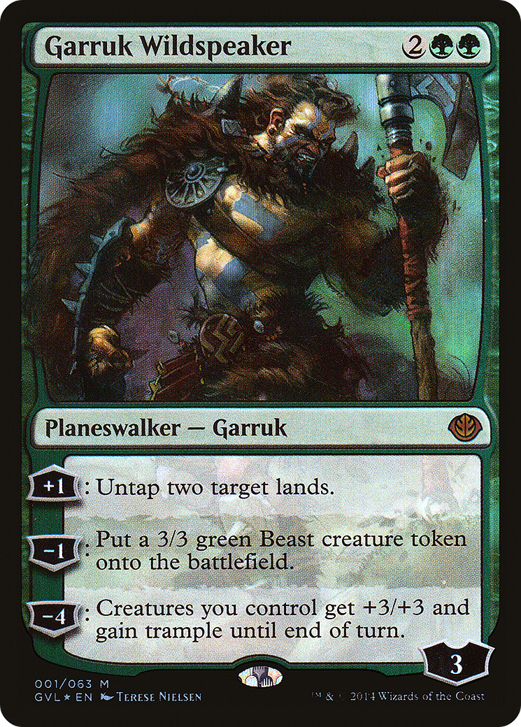 Garruk Wildspeaker (Garruk vs. Liliana) [Duel Decks Anthology]-1
