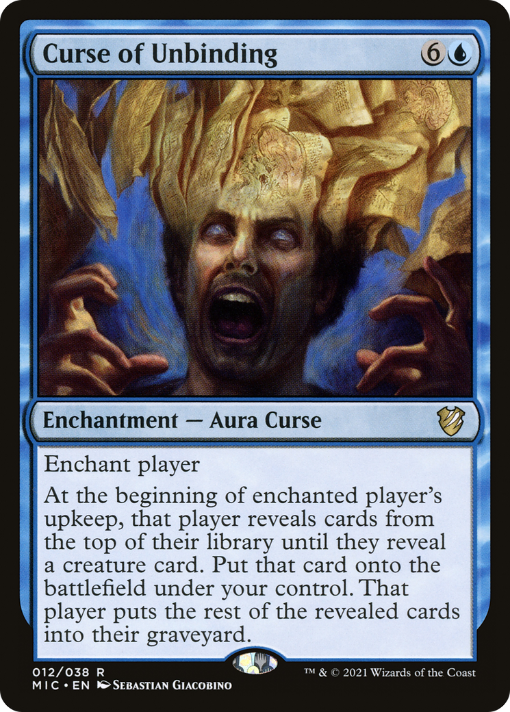 Curse of Unbinding [Innistrad: Midnight Hunt Commander]-1