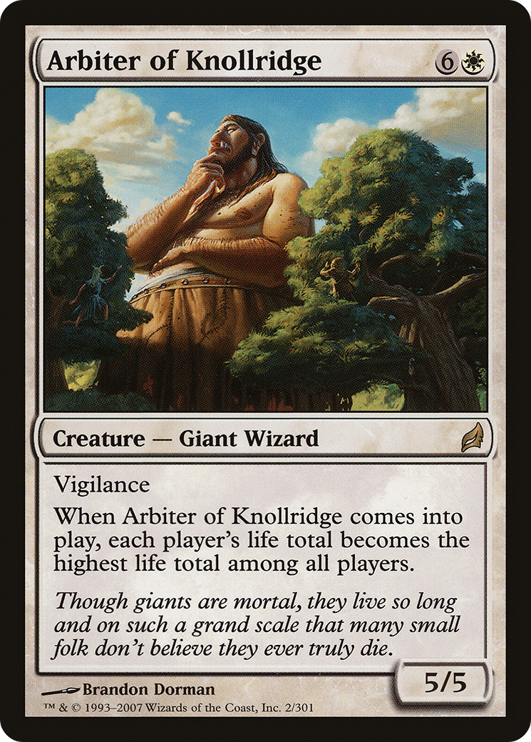 Arbiter of Knollridge [Lorwyn]-1