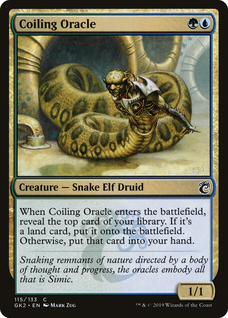 Coiling Oracle [Ravnica Allegiance Guild Kit]-1