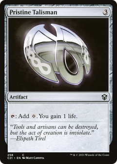 Pristine Talisman [Commander 2021]-1