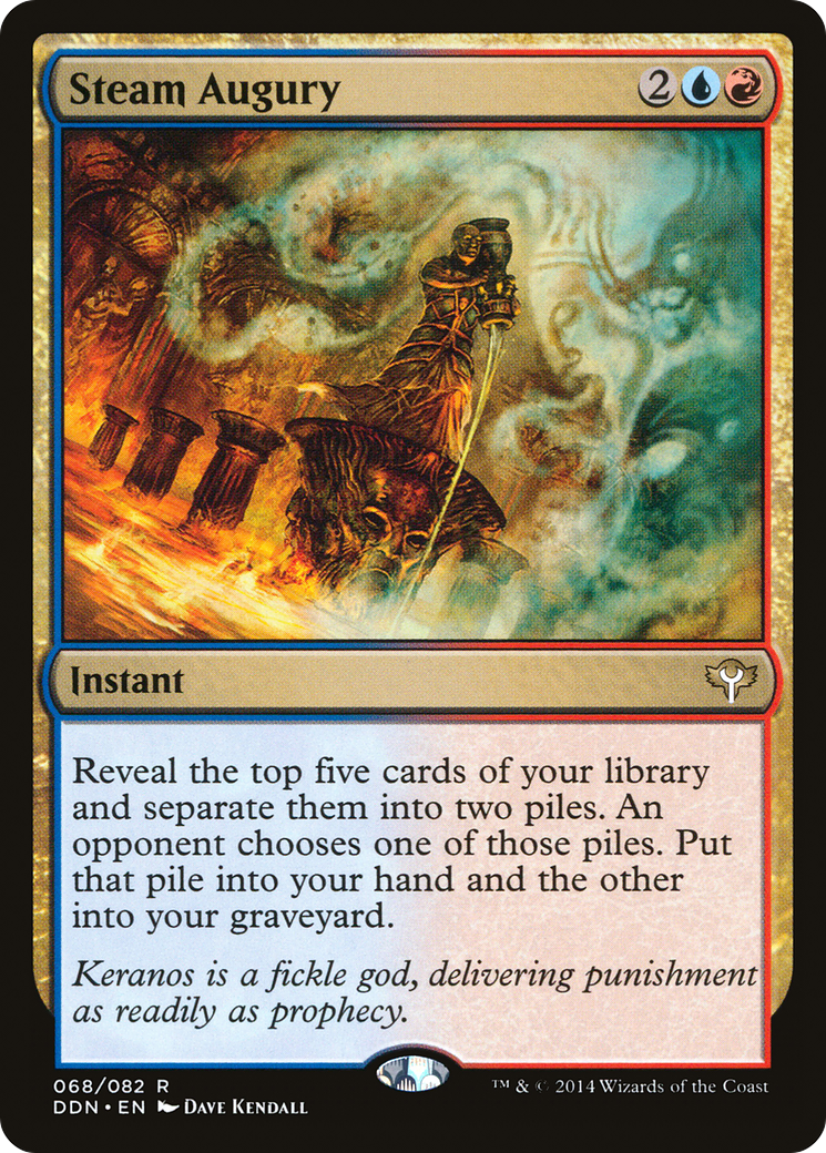 Steam Augury [Duel Decks: Speed vs. Cunning]-1