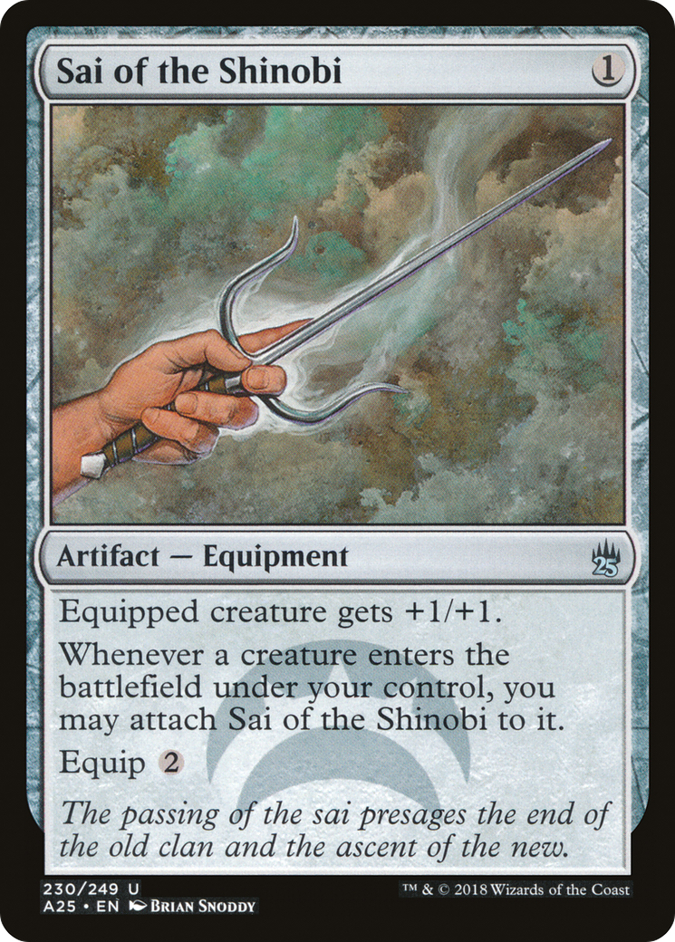 Sai of the Shinobi [Masters 25]-1