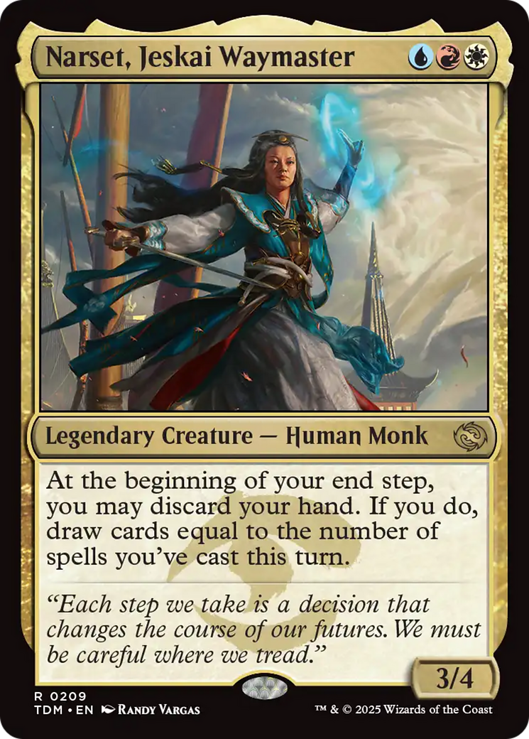 Narset, Jeskai Waymaster [Tarkir: Dragonstorm]-1