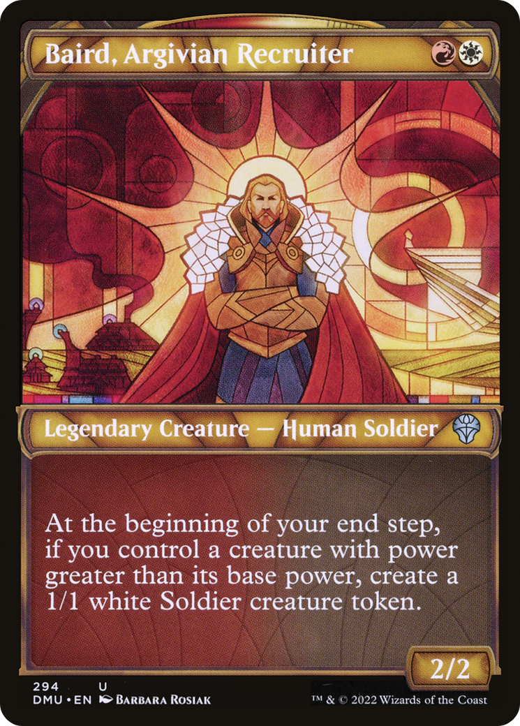 Baird, Argivian Recruiter (Showcase) [Dominaria United]-1