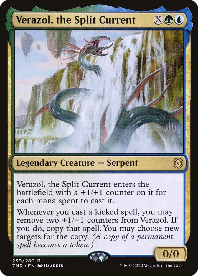 Verazol, the Split Current (Promo Pack) [Zendikar Rising Promos]-1