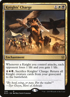 Knights' Charge [Throne of Eldraine]-1
