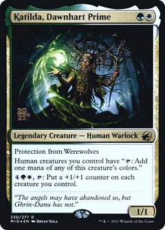 Katilda, Dawnhart Prime [Innistrad: Midnight Hunt Prerelease Promos]-1