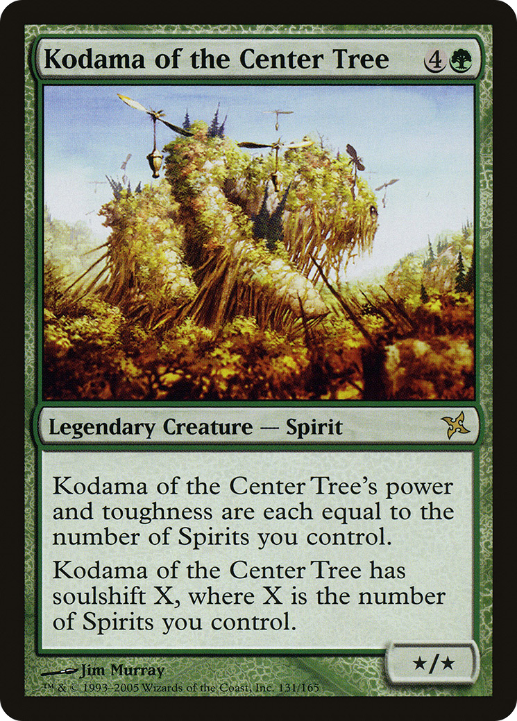 Kodama of the Center Tree [Betrayers of Kamigawa]-1