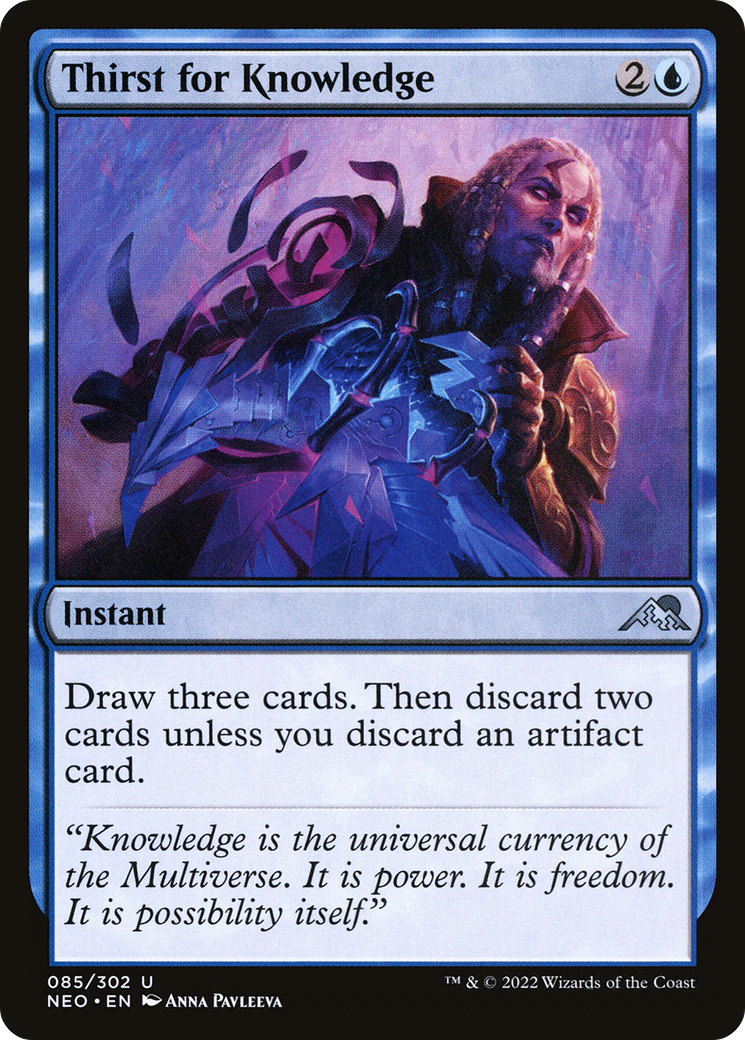 Thirst for Knowledge [Kamigawa: Neon Dynasty]-1