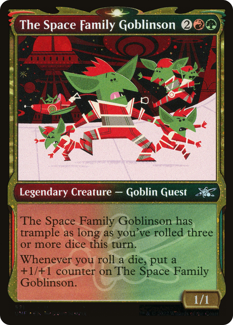 The Space Family Goblinson (Showcase) (Galaxy Foil) [Unfinity]-1