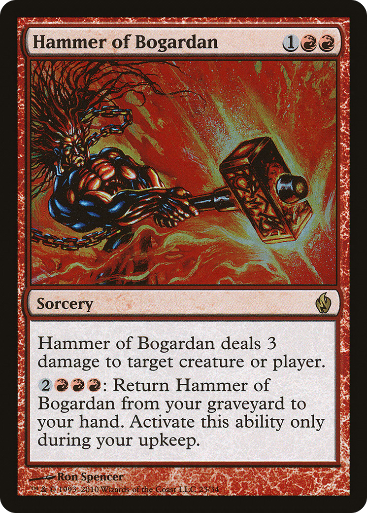 Hammer of Bogardan [Premium Deck Series: Fire and Lightning]-1