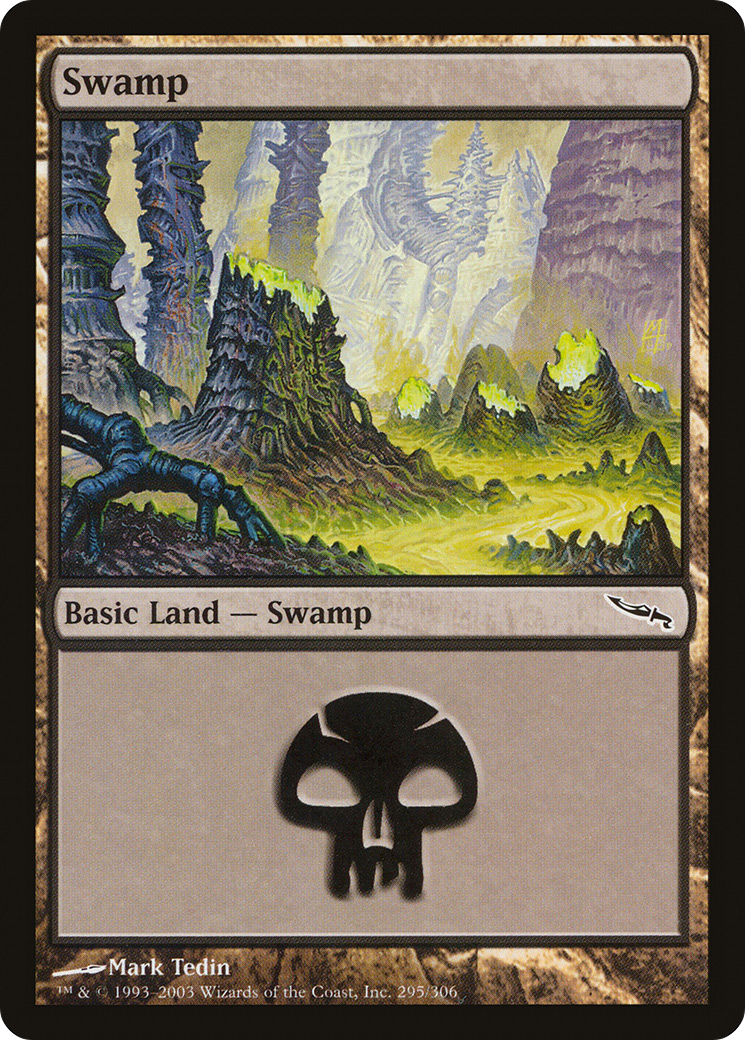 Swamp (295) [Mirrodin]-1