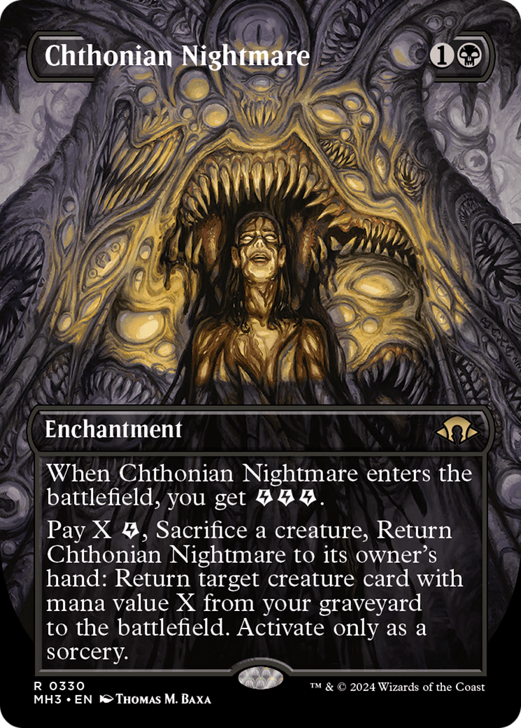 Chthonian Nightmare (Borderless) [Modern Horizons 3]-1
