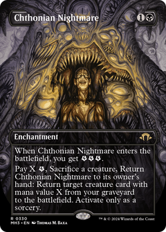 Chthonian Nightmare (Borderless) [Modern Horizons 3]-1