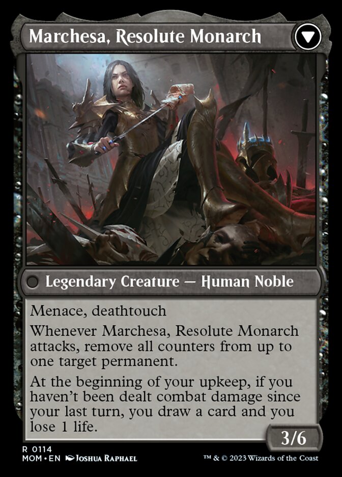 Invasion of Fiora // Marchesa, Resolute Monarch [March of the Machine]-2