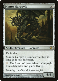 Manor Gargoyle [Innistrad]-1