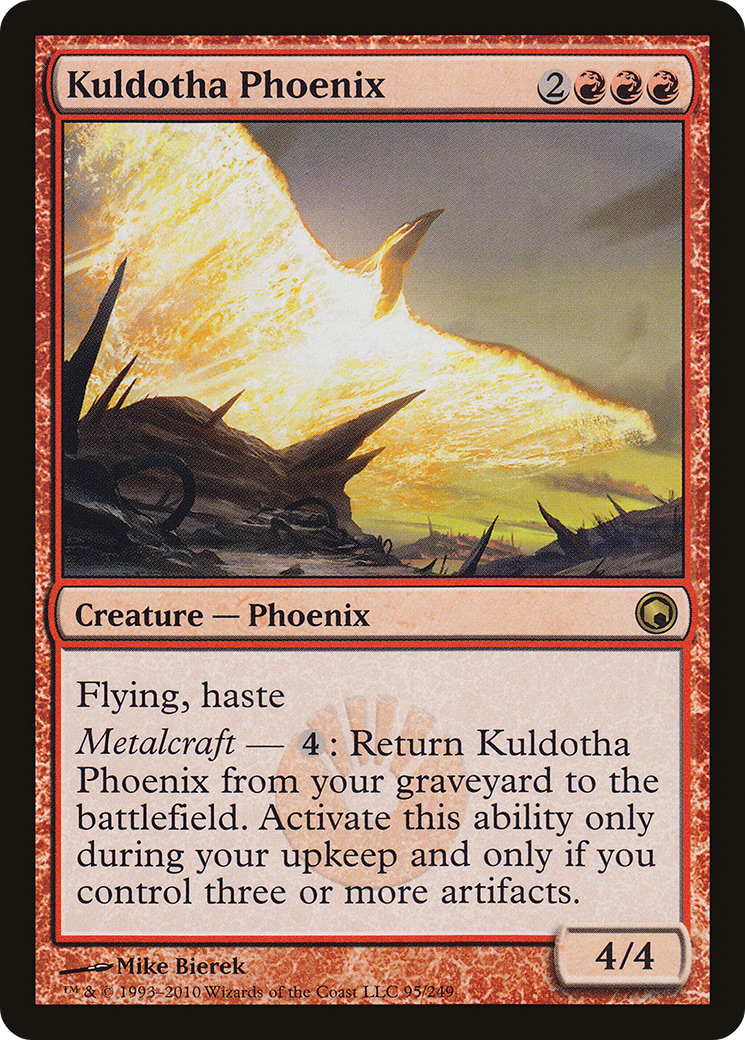 Kuldotha Phoenix [Scars of Mirrodin]-1