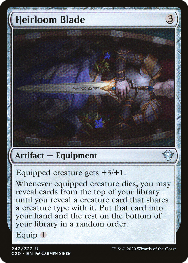 Heirloom Blade [Commander 2020]-1
