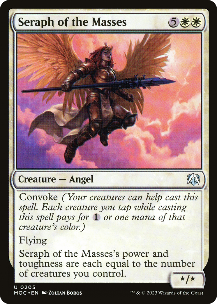 Seraph of the Masses [March of the Machine Commander]-1