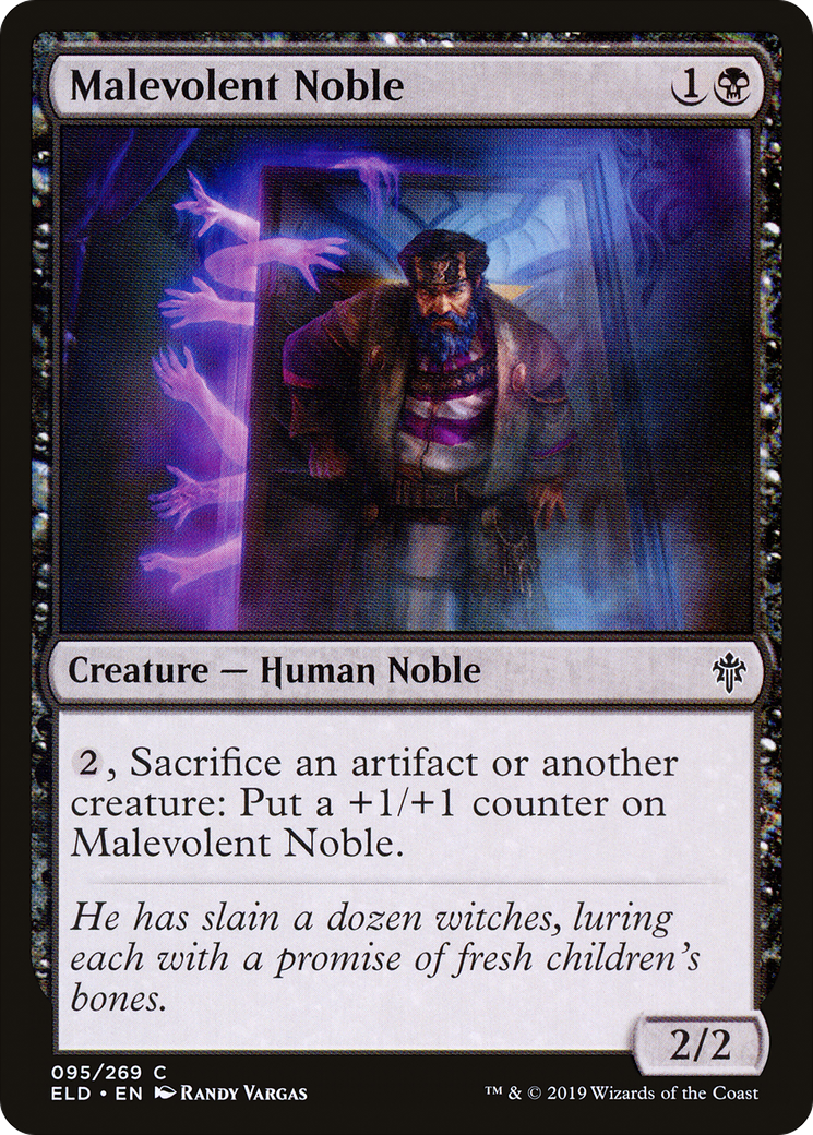 Malevolent Noble [Throne of Eldraine]-1